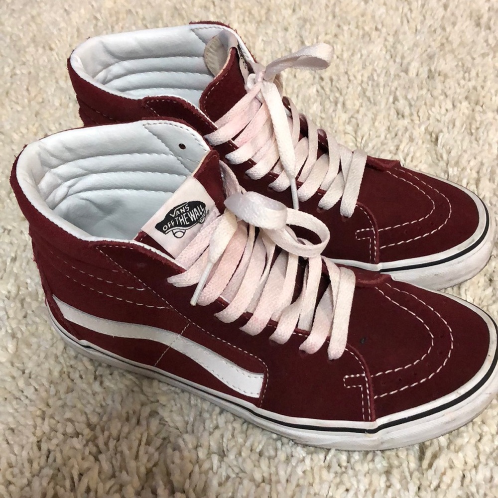 VANS high top skate shoe
